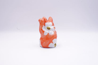 ART MANEKI | TSUBAKI Orange (Left)